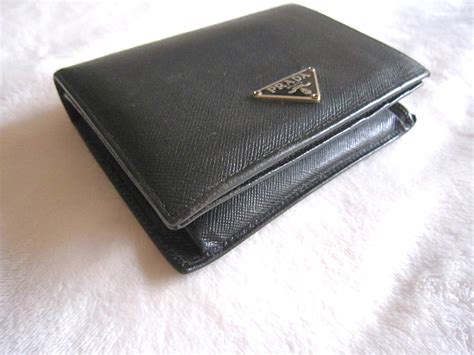 black saffiano men's prada leather wallet|authentic prada saffiano leather wallet.